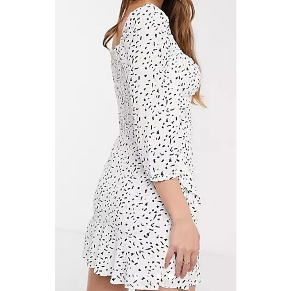 RAHI Stilla Confetti Print Sweetheart Mini Dress - Picture 4 of 13